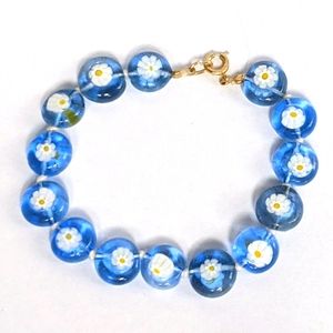 Authentic Murano Millefiori Bracelet from Italy